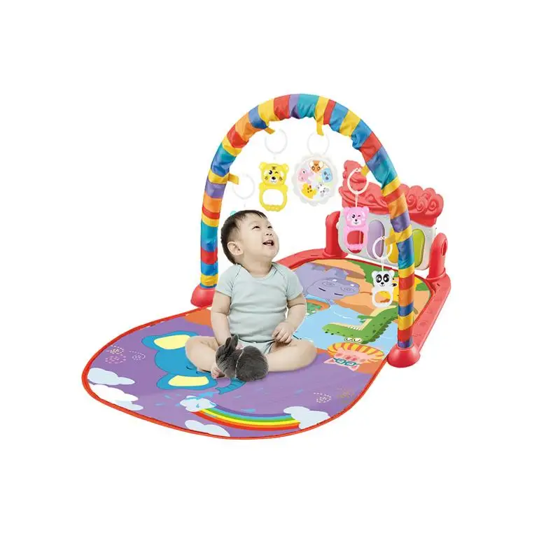 

Play Gym For Baby Kick And Play Piano Gym Thicker Non-Slip Visual Hearing Touch Cognitive Development For Baby Toddler Infant