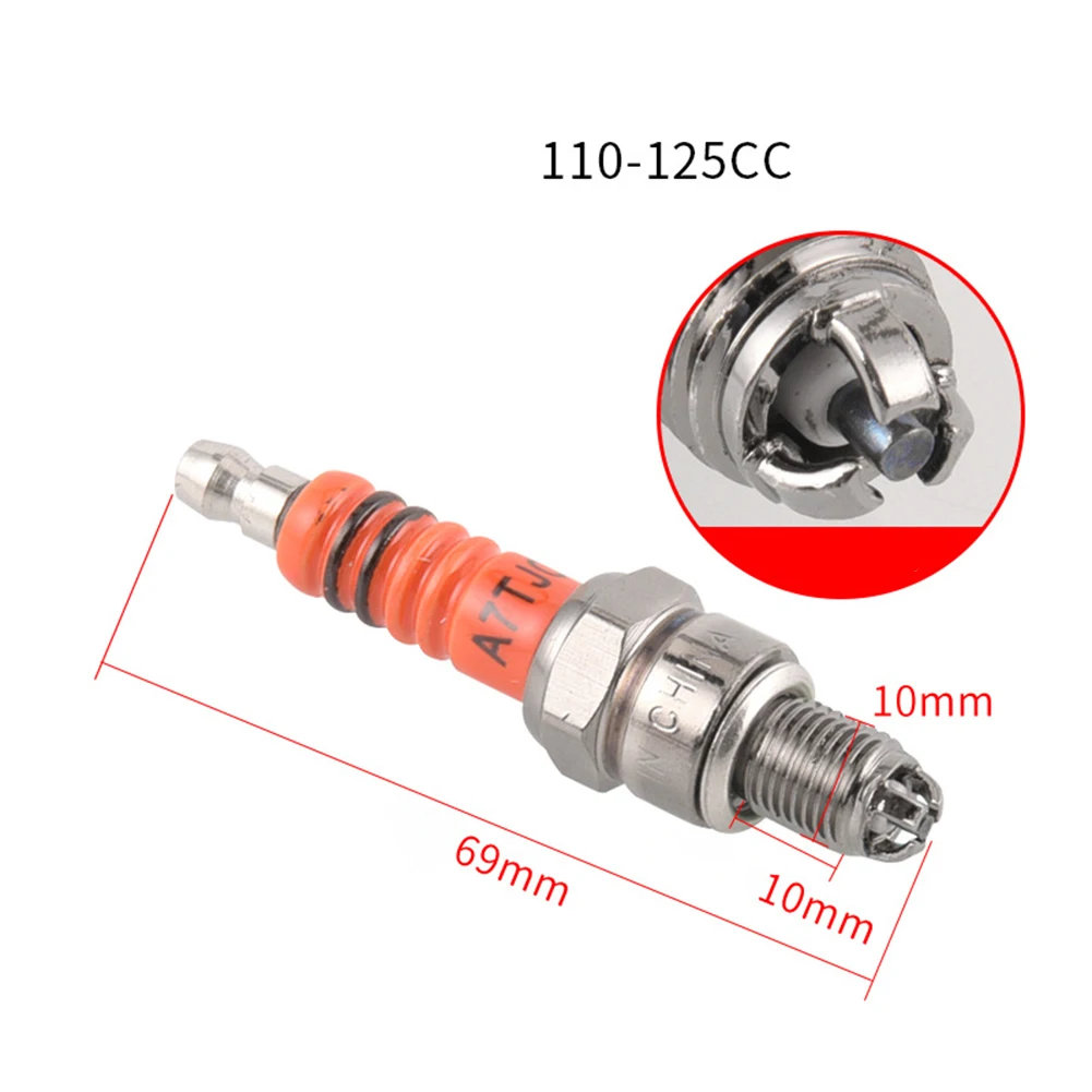 

2021 New Cheap Durable Hot Sale Top-quality TOOL Ignition Coil Spark Plug Motorcycle Orange 120g 49cc\\50cc\\150cc