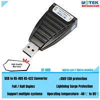 uotek usb to rs 485 rs 422 converter rs422 rs485 to usb 2 0 adapter serial connector esd static protection 40%e2%84%83 to 85%e2%84%83 ut 885