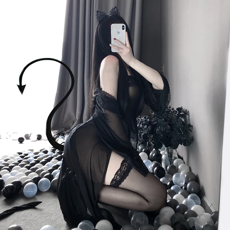 

Сексуальное женское нижнее белье, женское нижнее белье, соблазнительное сексуальное длинное платье, Бандажное Кружевное облегающее пижамн...