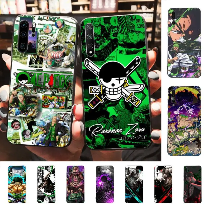 

O-One Piece R-Roronoa Zoro Phone Case for Huawei P30 40 20 10 8 9 lite pro plus Psmart2019