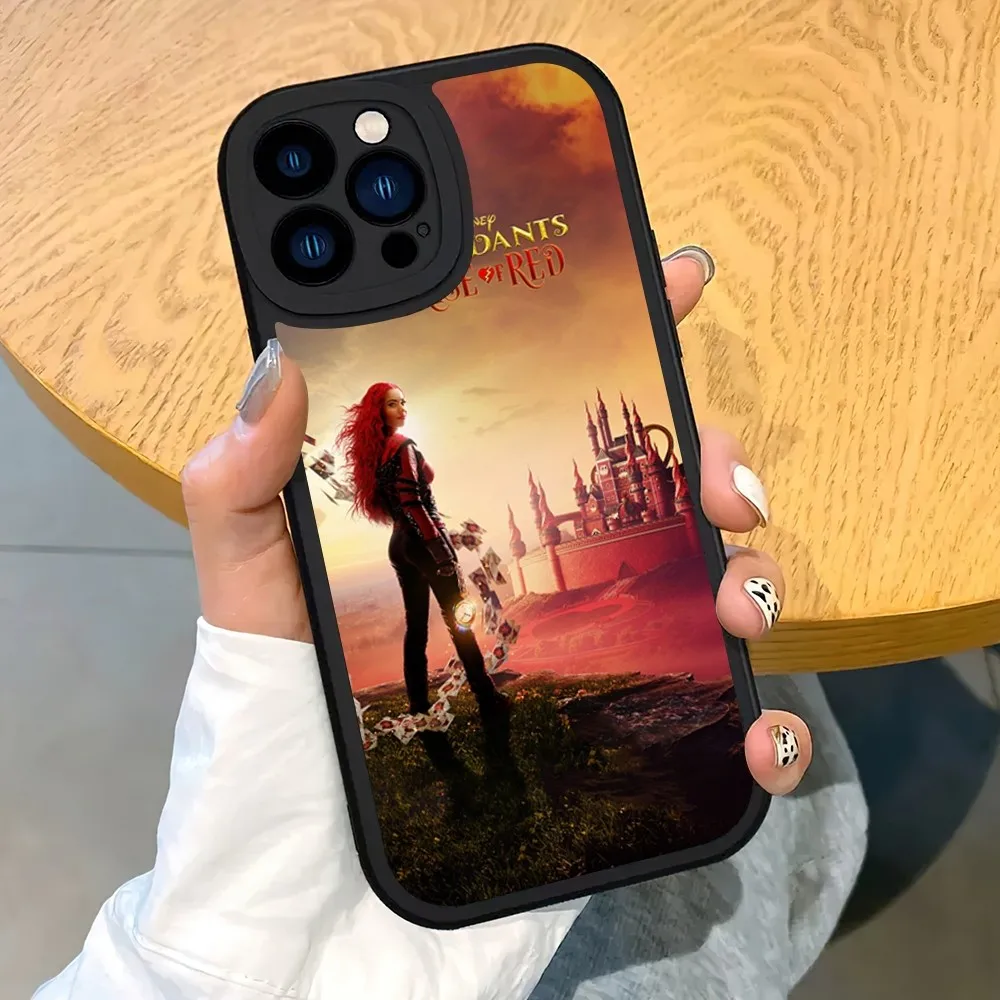 Чехол MINISO для телефона с изображением потоков красного цвета iPhone 14 15 11 12 13 X XR Pro MAX