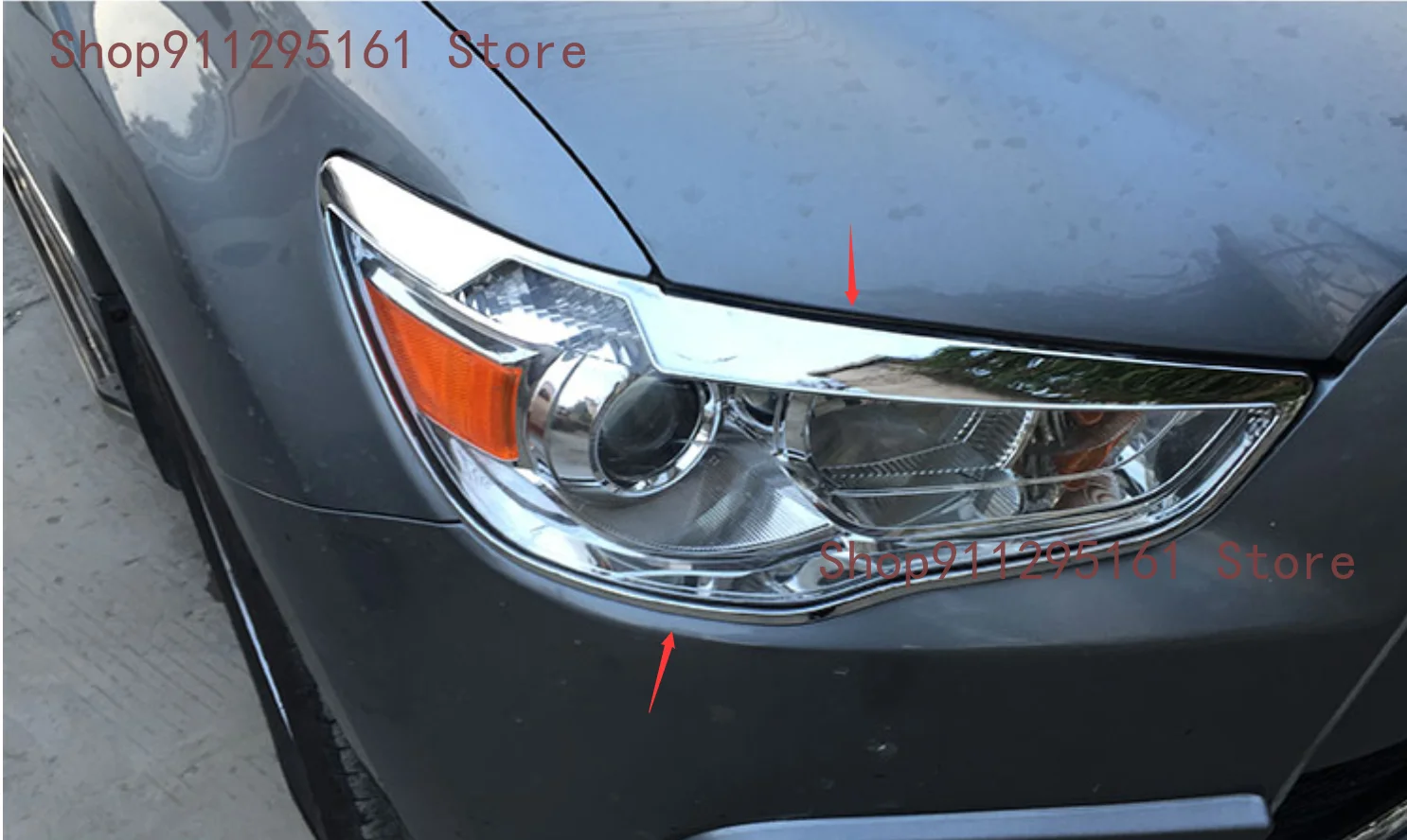 Купить Фары Мицубиси Asx С Черным Отражателем