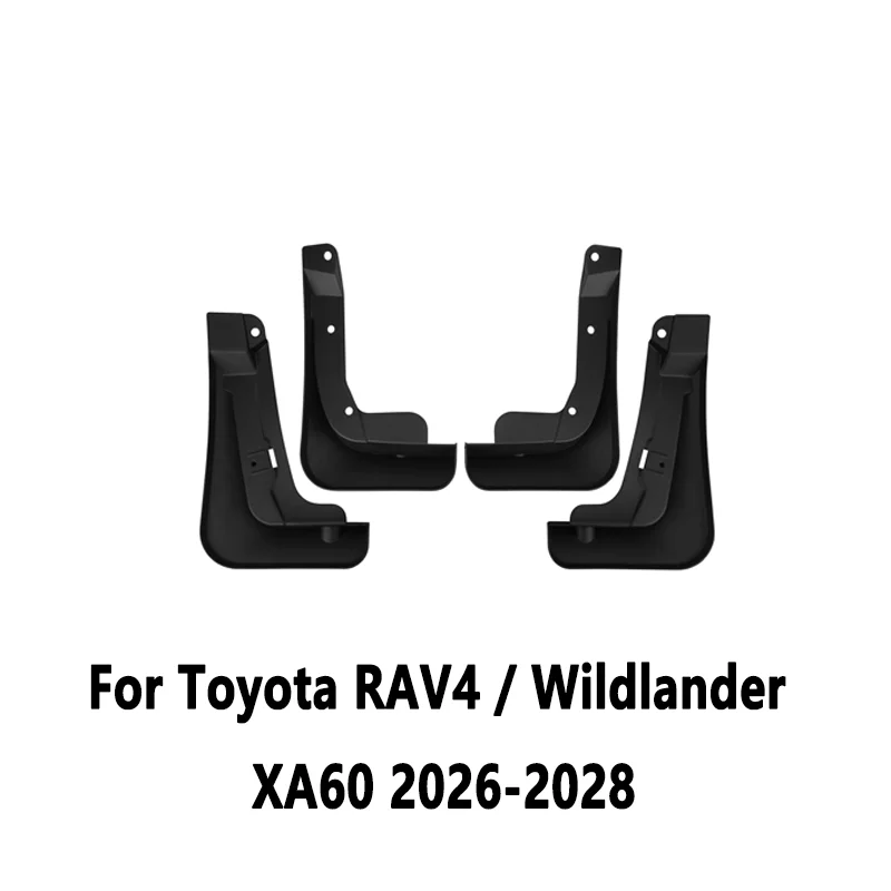 

Комплект из 4 брызговиков для Toyota RAV4 XA60 MK6 2026-2028, защита от брызг, автомобильные аксессуары