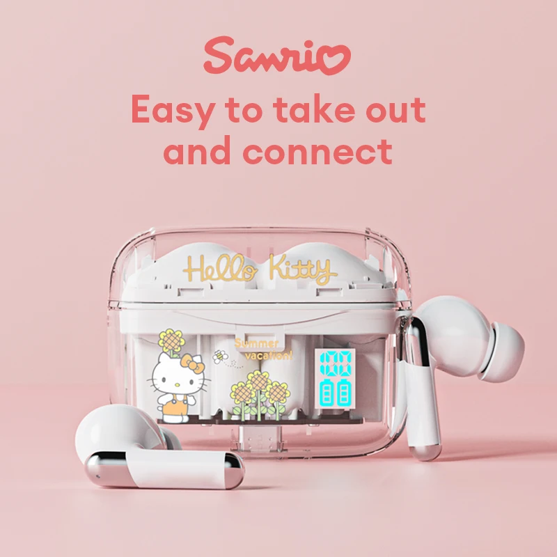 Новые беспроводные наушники-вкладыши Sanrio BL59 с Bluetooth V5.3 длительный срок службы