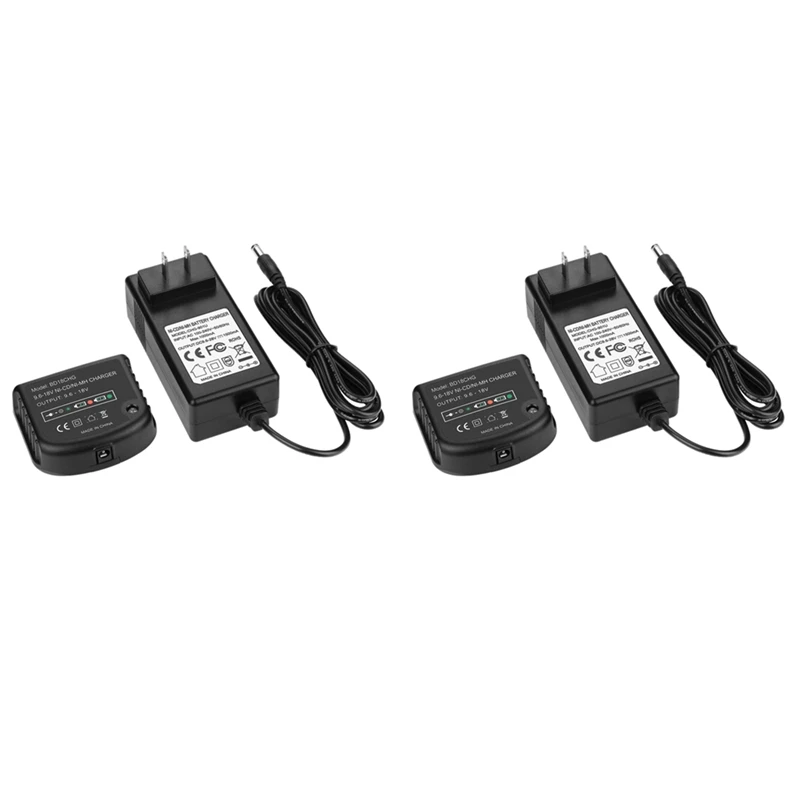 2 шт. зарядное устройство для аккумуляторов 9 6-18 в