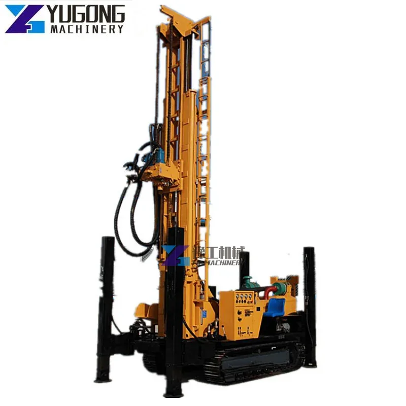100 м 200 300 400 500 600 гидравлическая гусеничная буровая установка для бурения скважин