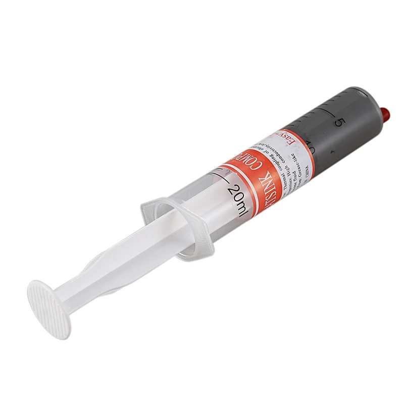 2X 30G Grey Thermal Grease Paste Compound Silicone For Computer Desktop CPU Heat Sink |