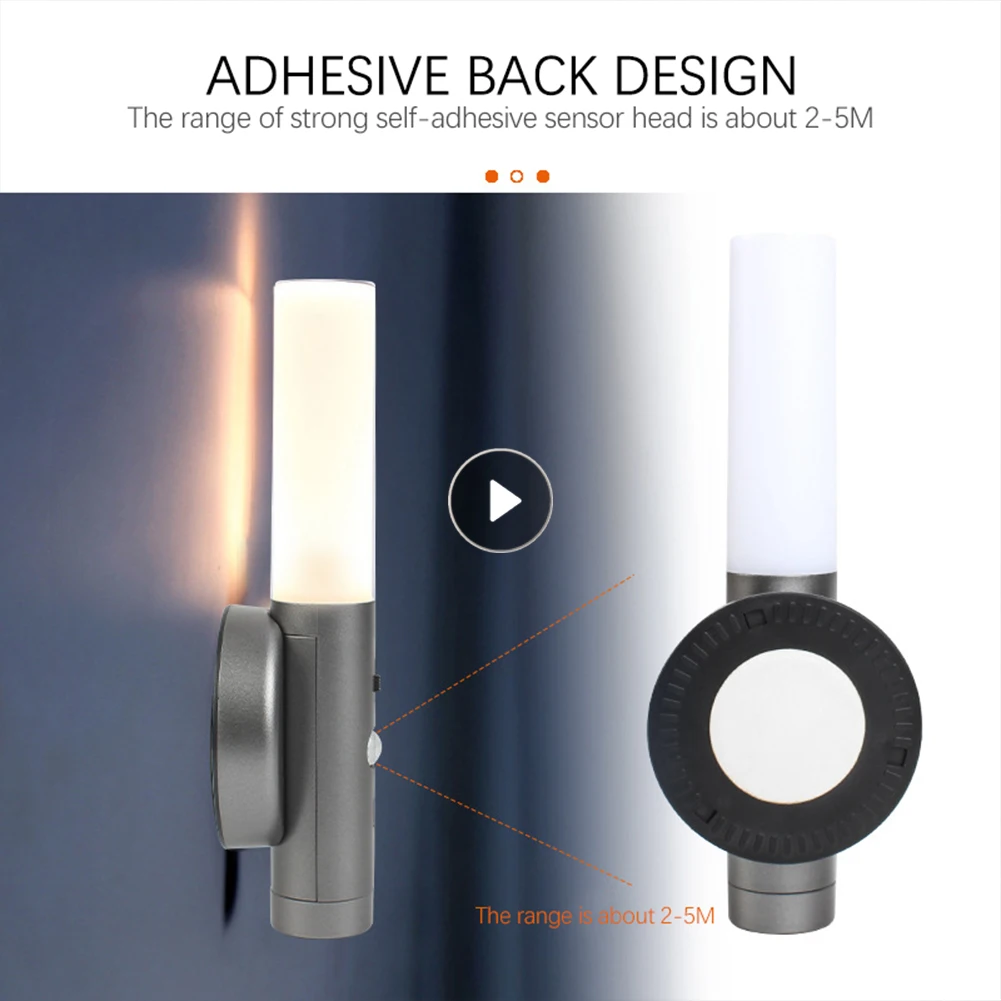 

3 In 1 Smart Home Lamp USB Charging Human Body Small Induction Night Lamp Smart Table Cabinet LED Induction Lamp Indoor Lighting