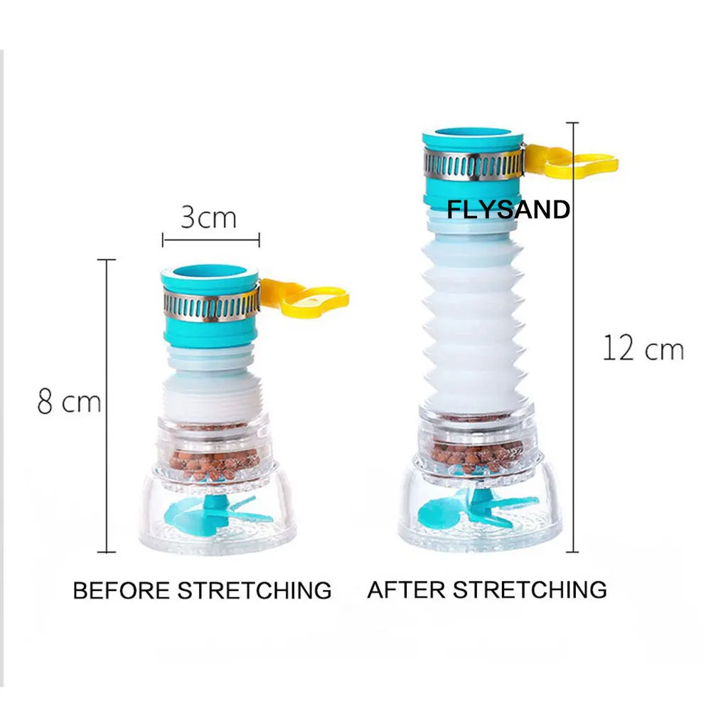 JJYY Maifan Вращающийся На 360° ° Телескопический Кухонный Смеситель С Фильтром Для