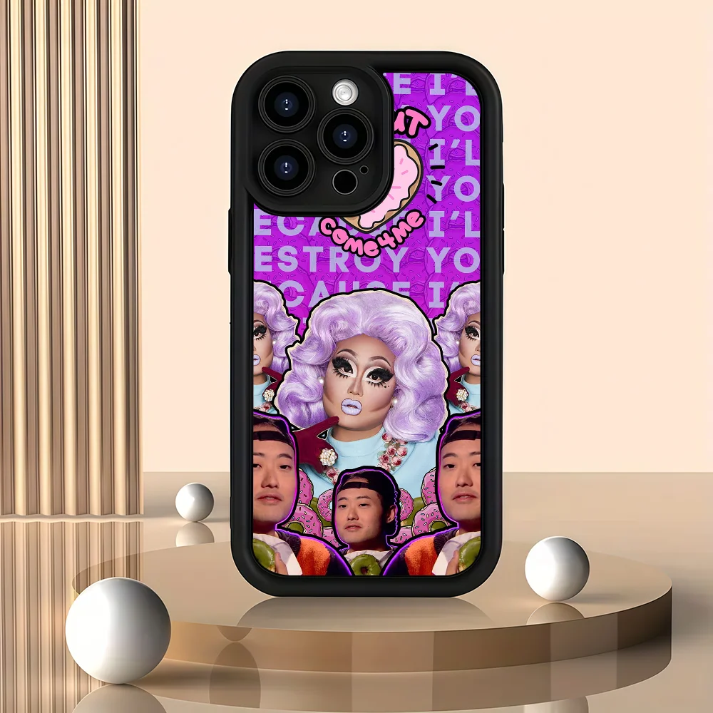 Фото Чехол для телефона R-RuPaul's D-Drag Race для iPhone 12, 11, 13, 14, 15, 16, 17 Max Pro Plus Air Mini, противоударный, противоскользящий, силиконовый, мягкий корпус №4