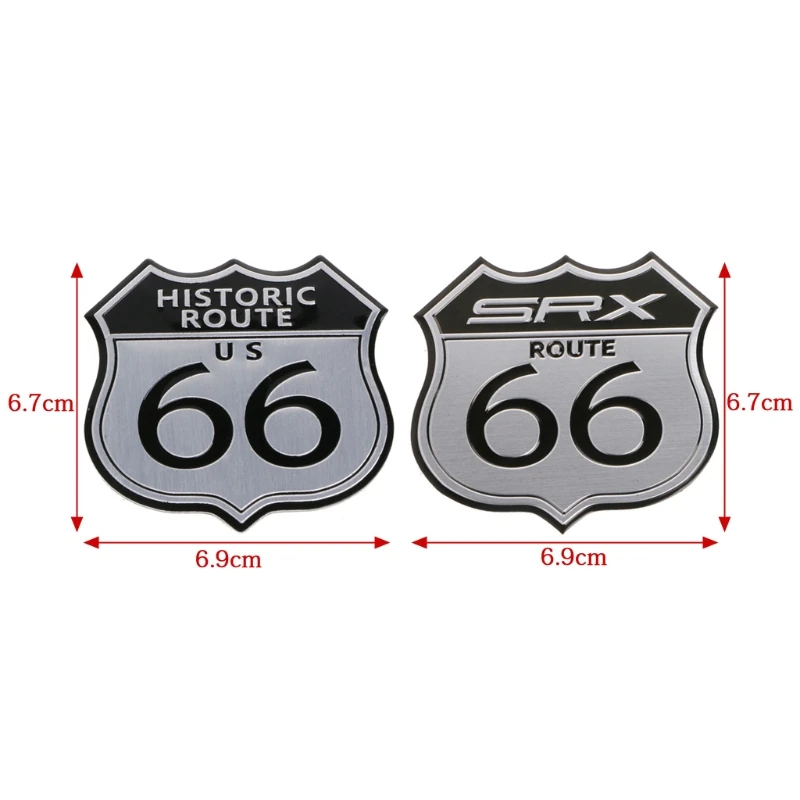 

3D Car Badge Sticker Decal Metal for US