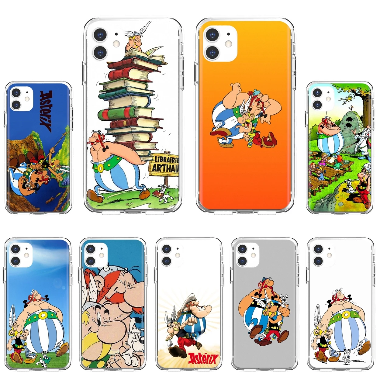 Чехол из ТПУ для Xiaomi Redmi Note 10 10s 3S 4 4X 5 6 6A 7 8 8T 7A 9 9T 9s 9C 9A Pro Asterix популярные
