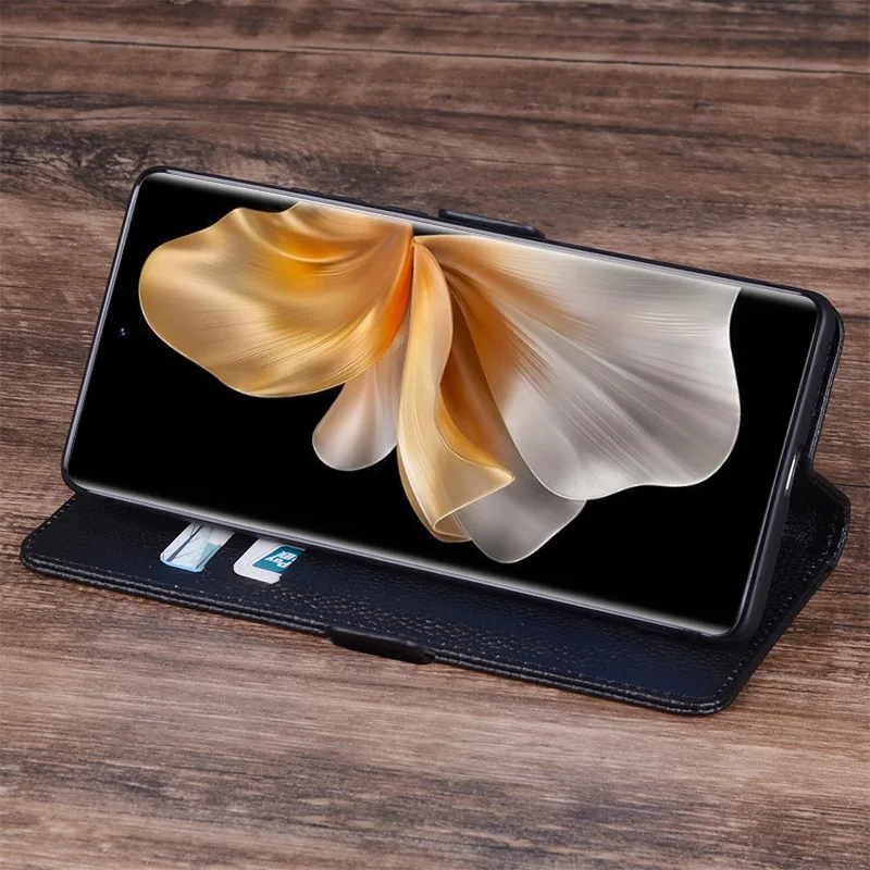 Лидер продаж роскошные чехлы Wobiloo из натуральной кожи с откидной крышкой для