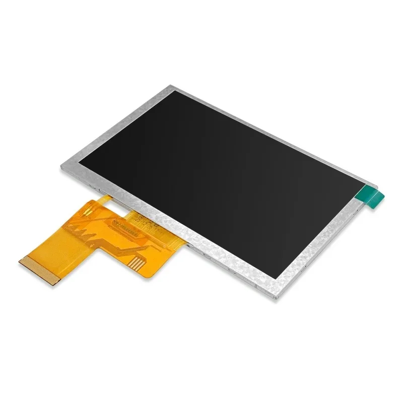 Фото 5-дюймовый TFT LCD дисплейный модуль с IPS RGB интерфейсом, яркость 500 нит, экран с разрешением 800 * 480. №2