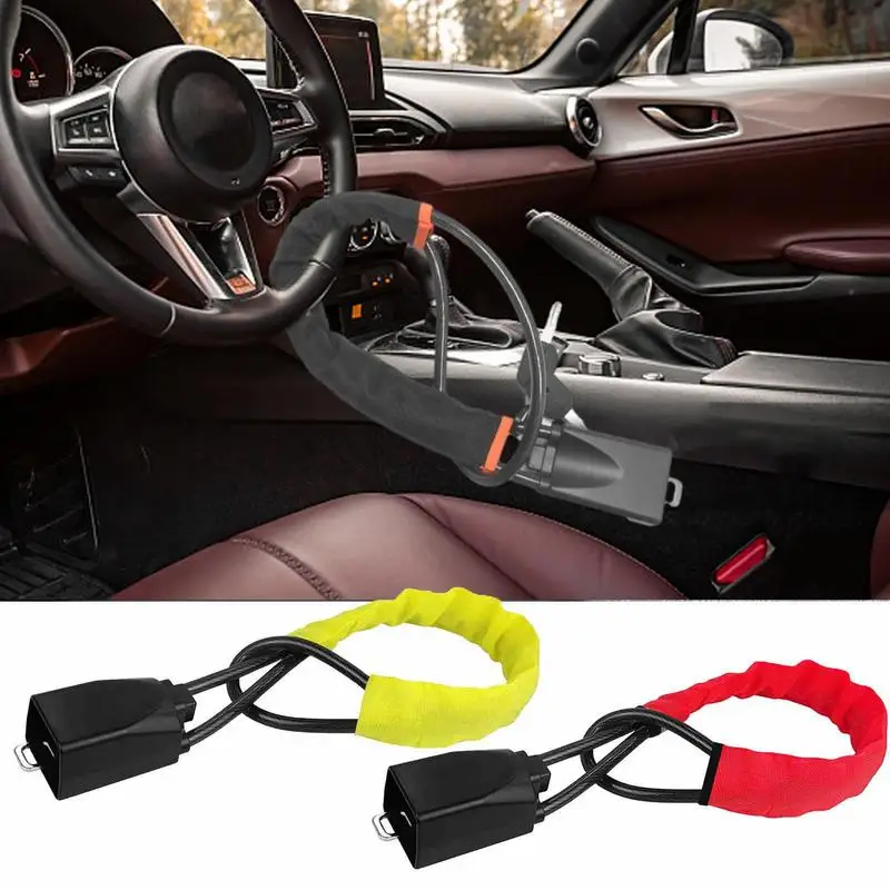 

Замок на руль автомобиля, универсальный автомобильный ремень безопасности с защитой от кражи