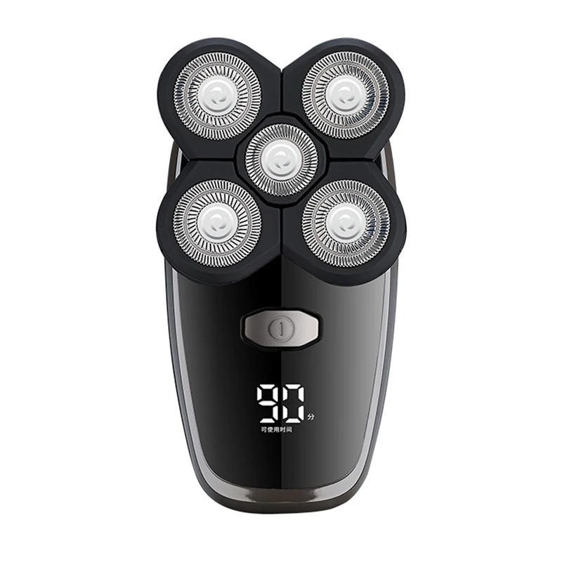 

Electric Shavers Razor For Men With LED Display Faster-Charging Floating Waterproof Electric Razors With Hair Clippers