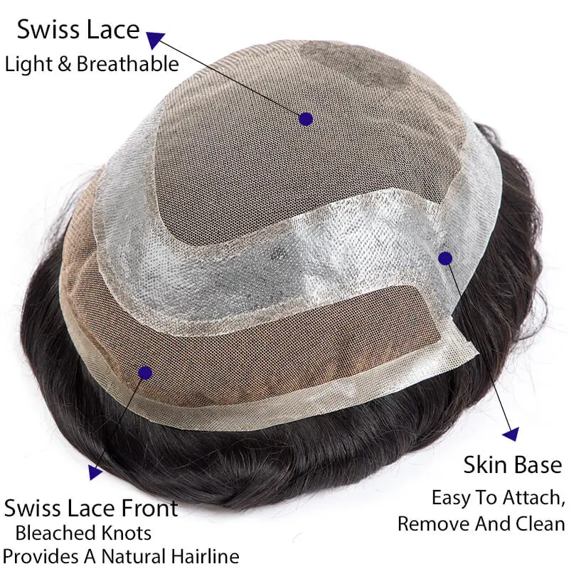 Рисунок 2 - Голливудский Швейцарский парик для мужчин