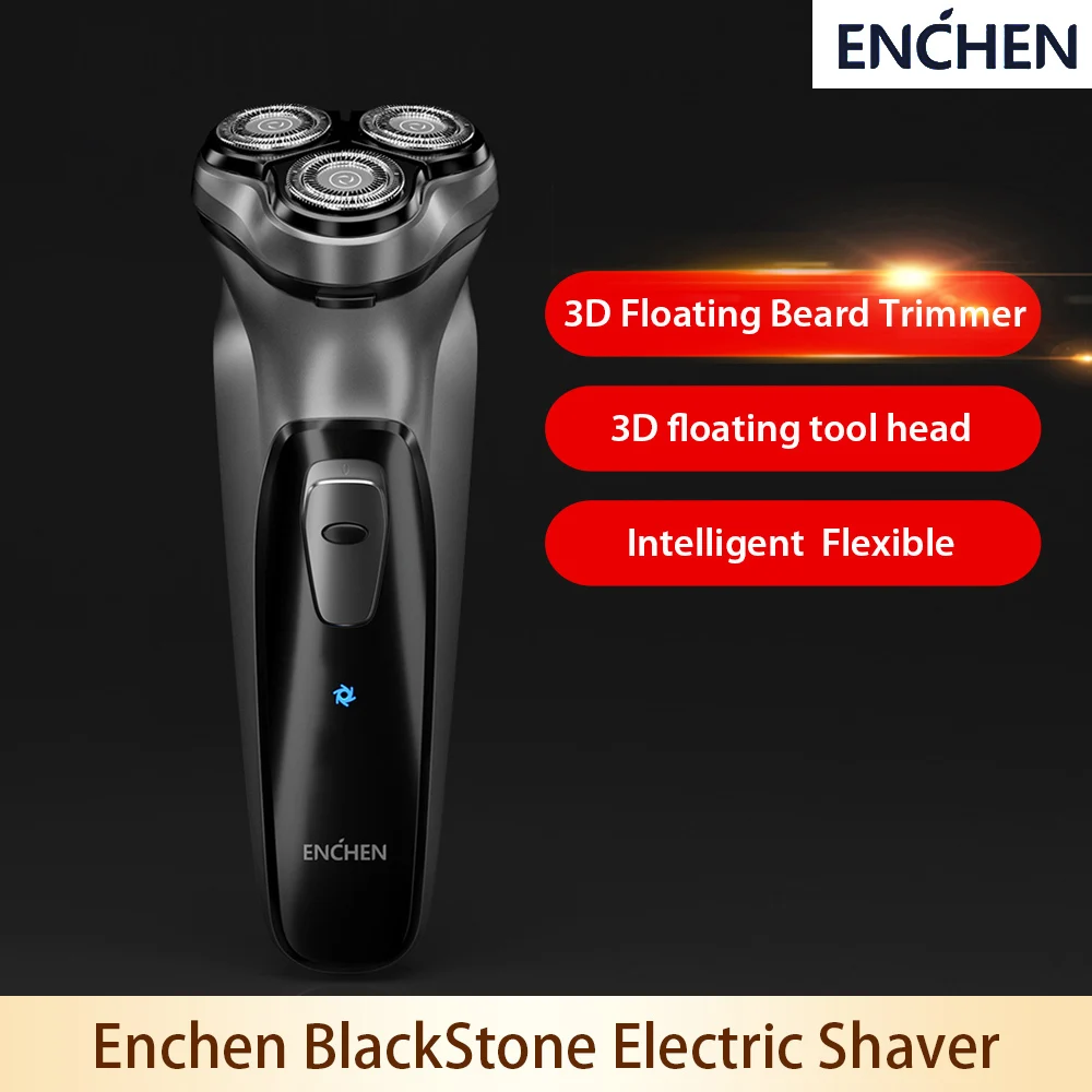 

3D Electric Shaver, Washable Beard Trimmer for men Rechargeable shaver Machine