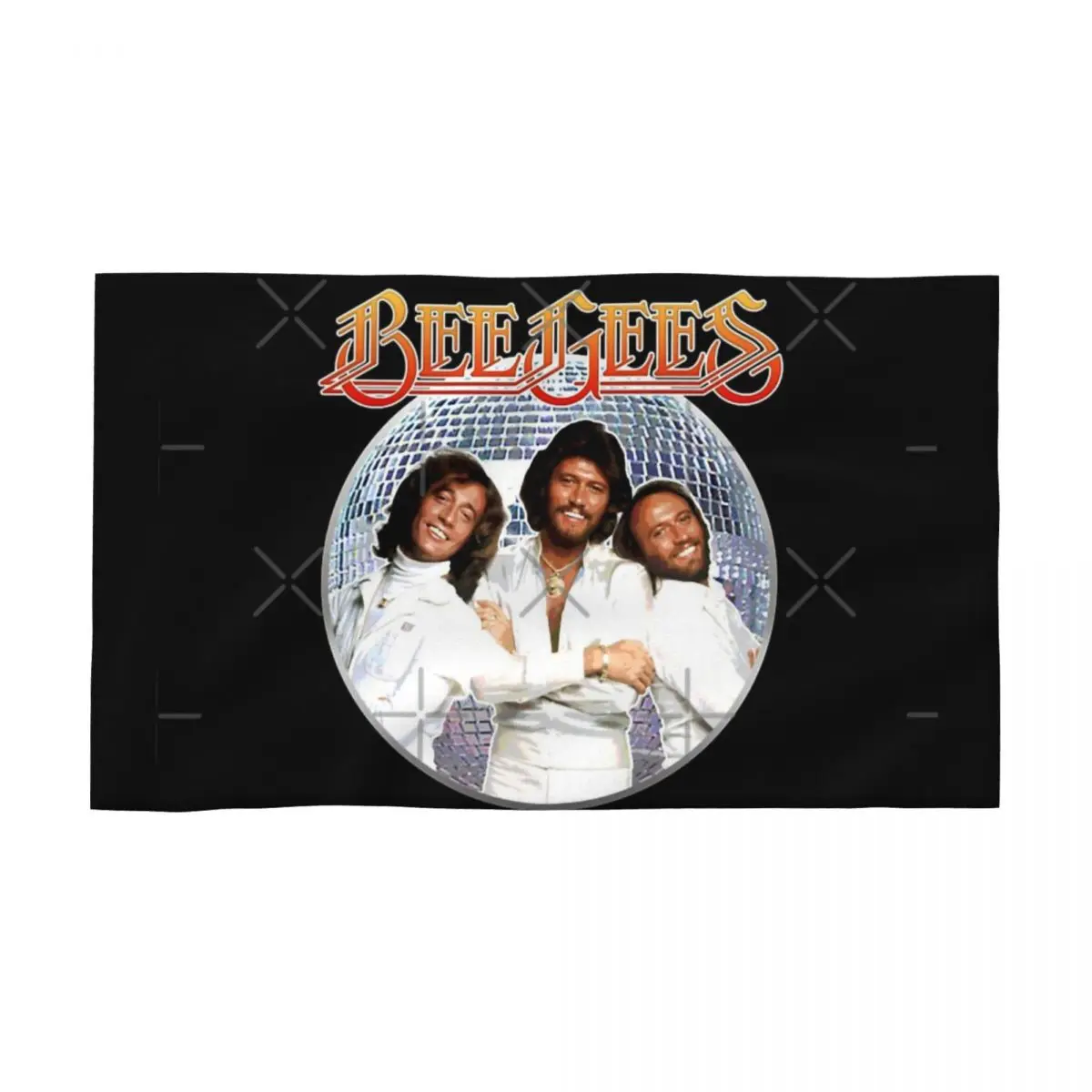 Bee Gees Band Music 40x70cm Face Wash Cloth Brightly Printed Suitable for Pool Wedding Gift
