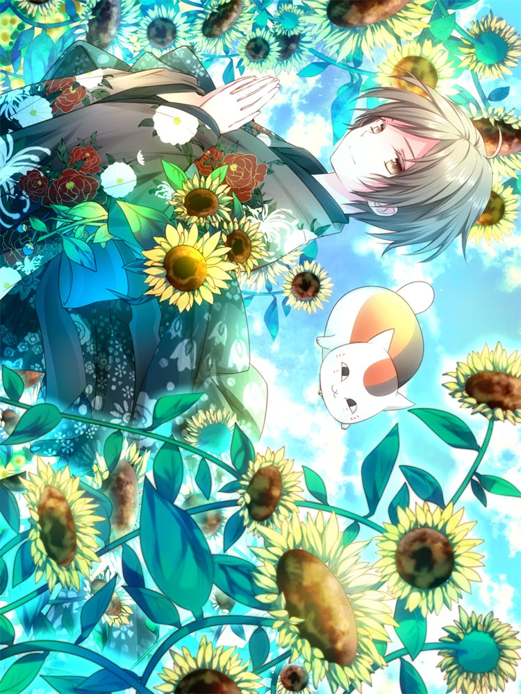 

DIY Personalized Anime Natsume Yuujinchou Cosplay Keep Warm Soft Thermal Flannel Fleece Blanket Home Bedding Bed Sheet