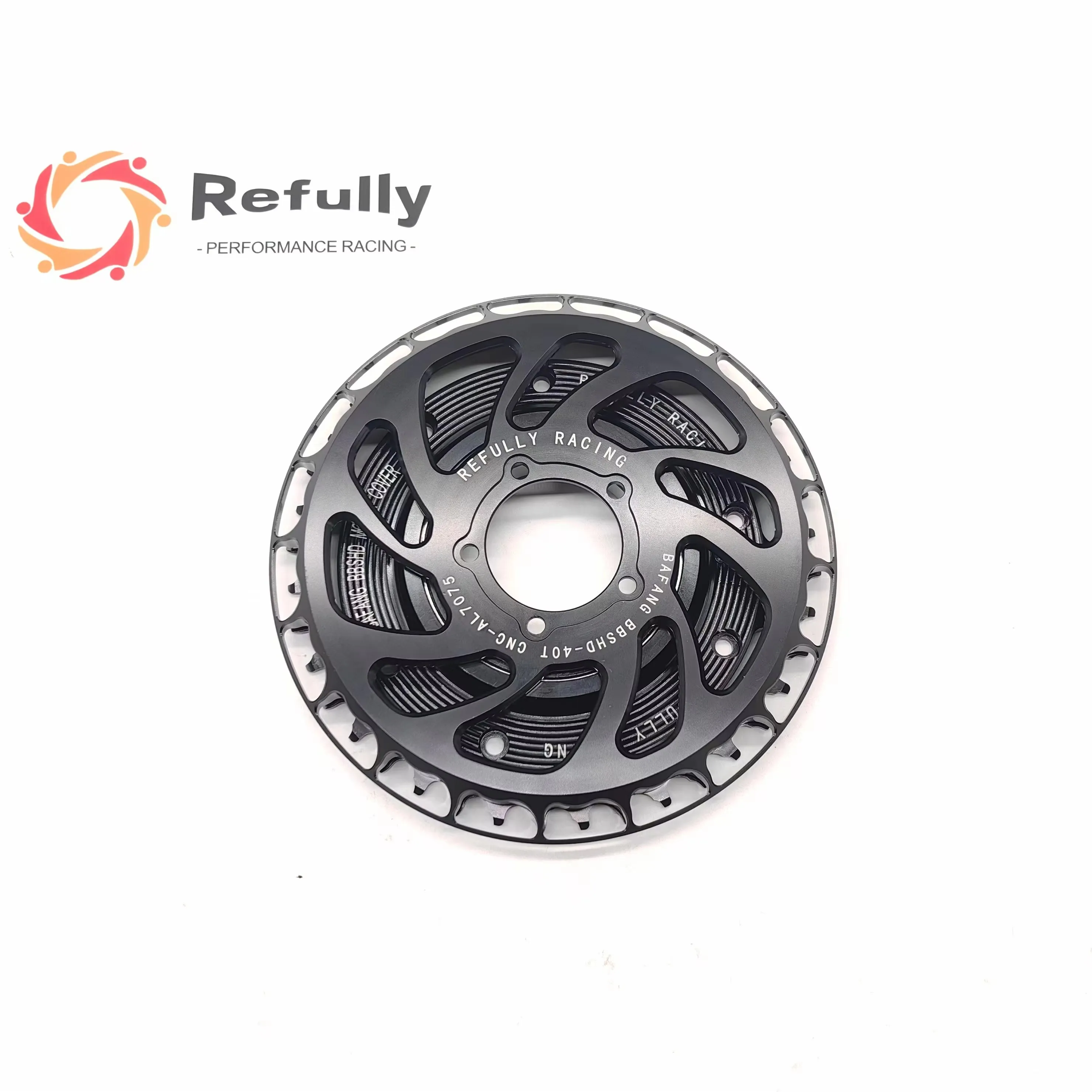 Фото Комплект Pro-Series для Bafang BBSHD – 40T Narrow Wide Chainring + индивидуальная крышка двигателя – совместим с SRAM Eagle 12-скоростными системами – не требует обрезки. №5