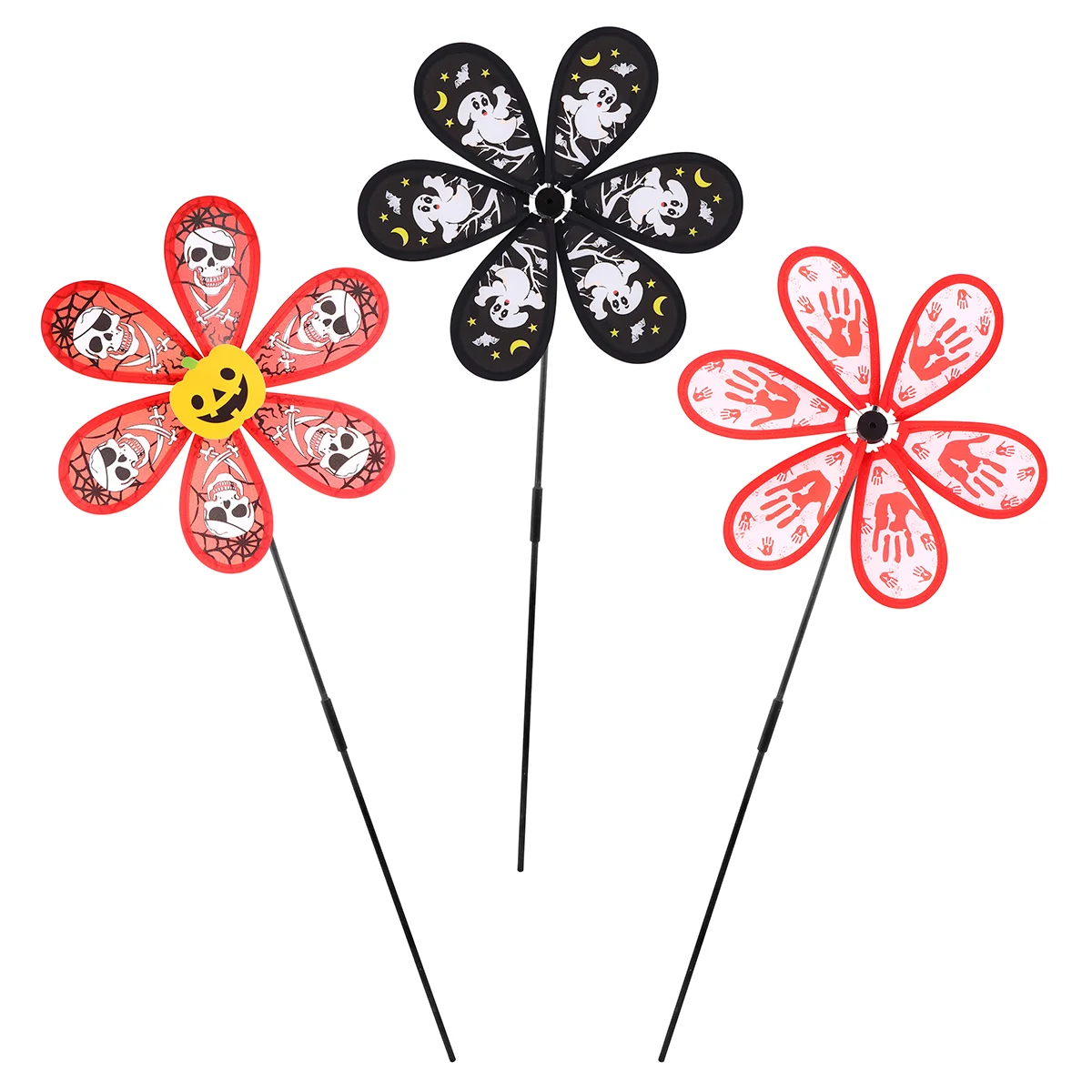 

3pcs Windmill Durable Sturdy for Garden