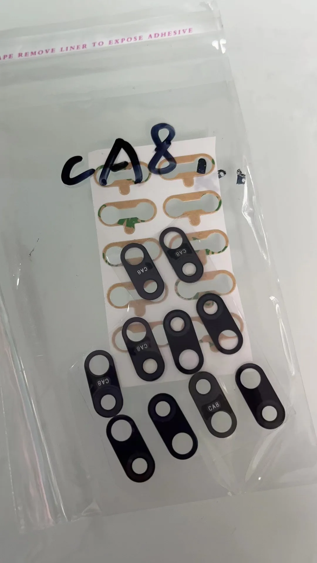 ELECTERMI 10 шт. стекло объектива задней камеры запасные части для мобильного телефона