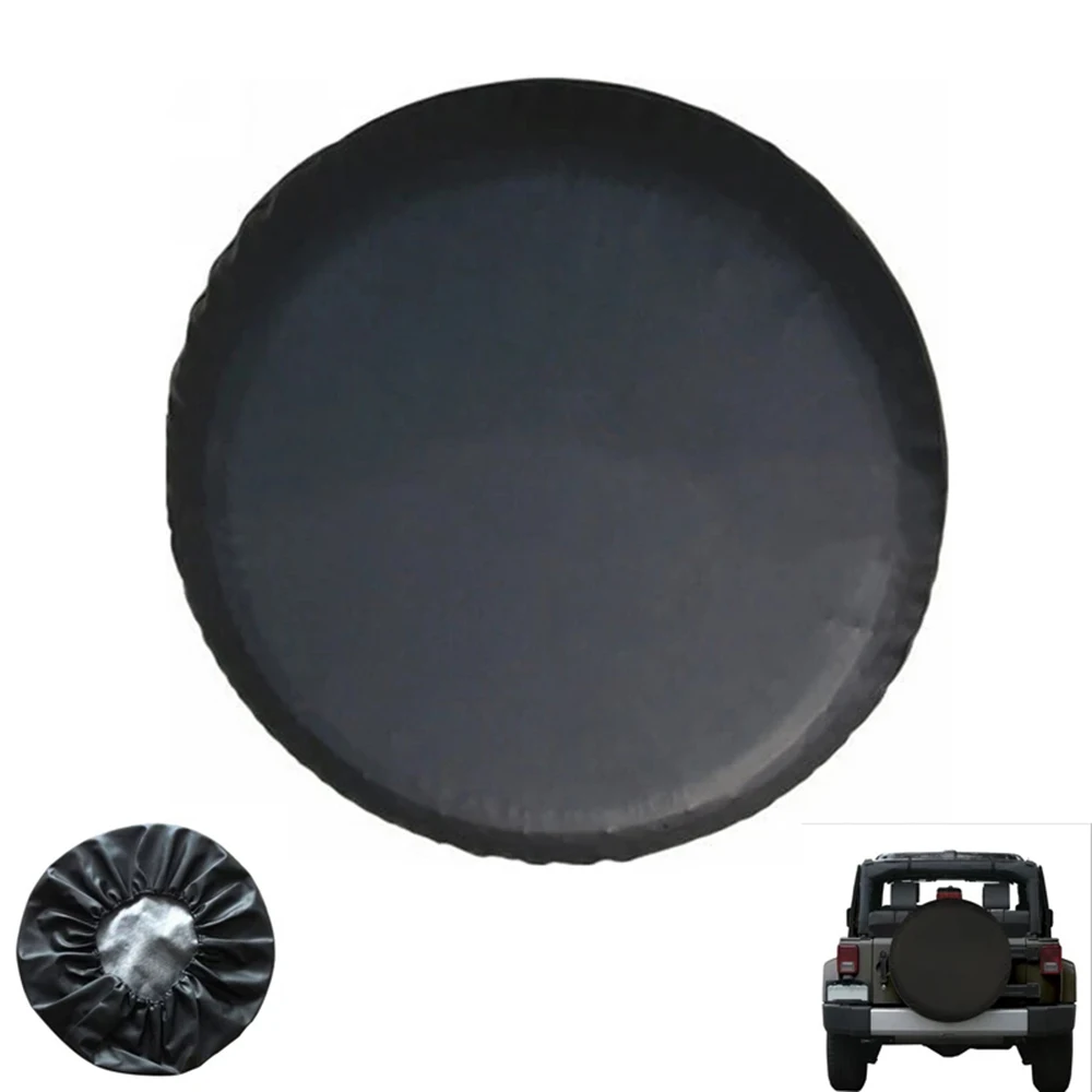 

Car Spare Tire Cover PU Auto Wheel Tyre Case RV Truck Trailer Camper Protector Pouch Car Accessories