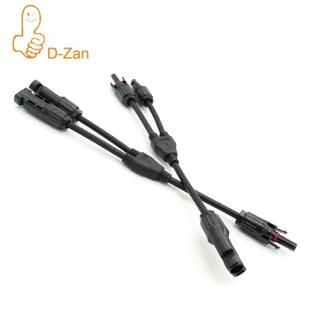 Параллельное соединение 2-1 Y-образного типа 1000 В 30 А для солнечного кабеля 2 5 мм2 4 6