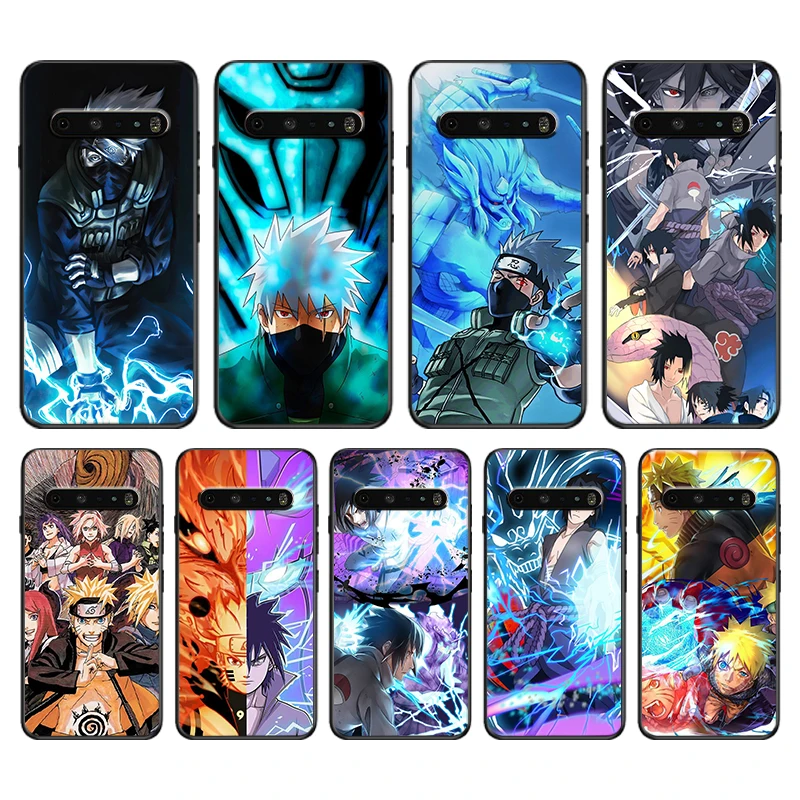 

Hot Anime Naruto Boy For LG V50 V60 G8 ThinQ 5G K51S K41S K71 K61 Q60 V30 K92 K22 Soft TPU Black Phone Case Cover Capa Coque
