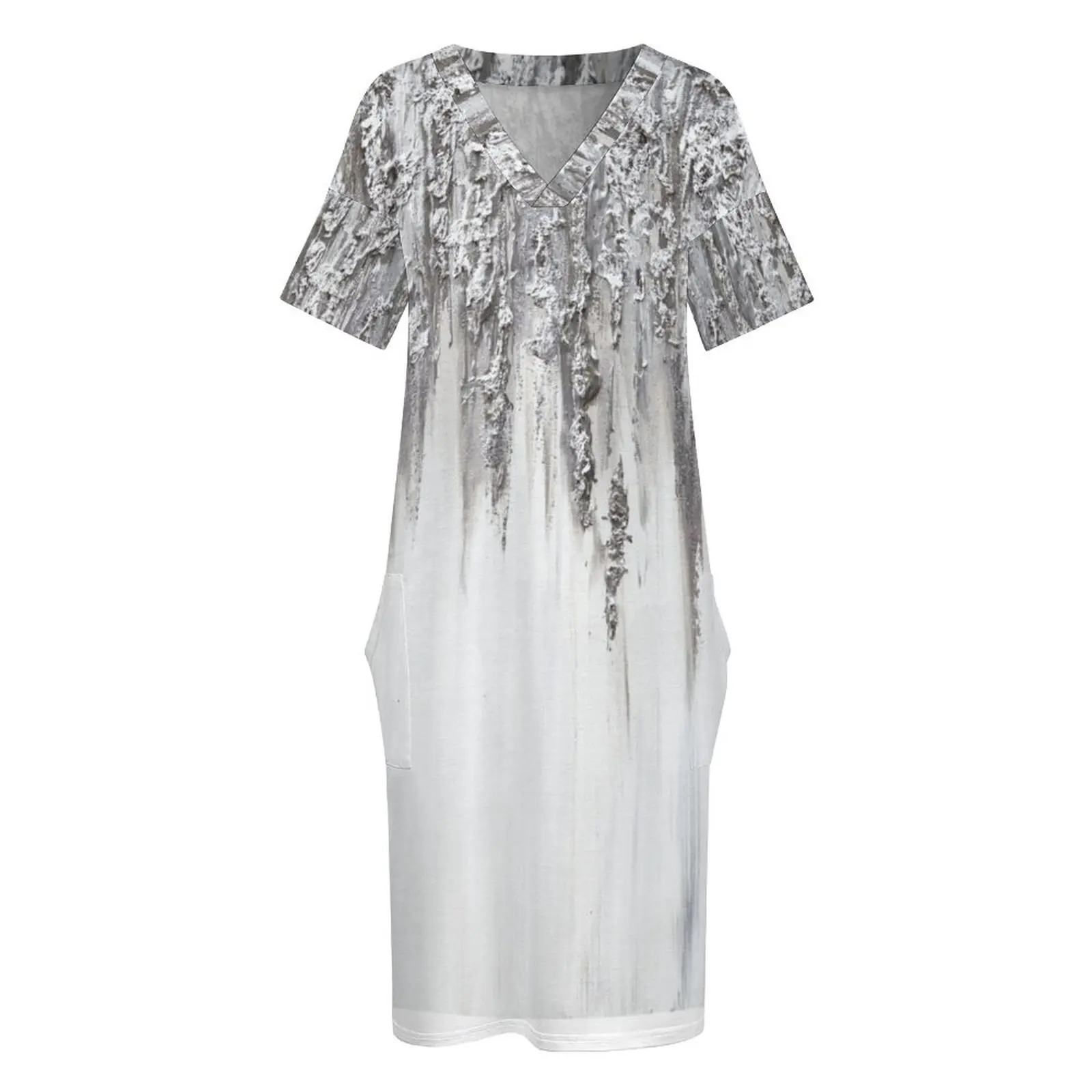 Свободное карманное платье Silver Drops of Jupiter роскошные вечерние платья 20220. Женское