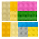 5 видов стилей большие строительные пластиковые блокировочные пластины, базовые фигурки, совместимые большие кирпичи, базовые пластины, детские игрушки, подарки