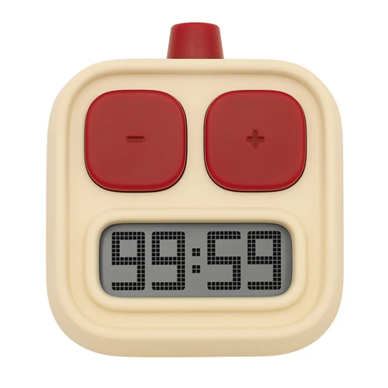 Timer With Magnetic Loud Alarm (yellow)