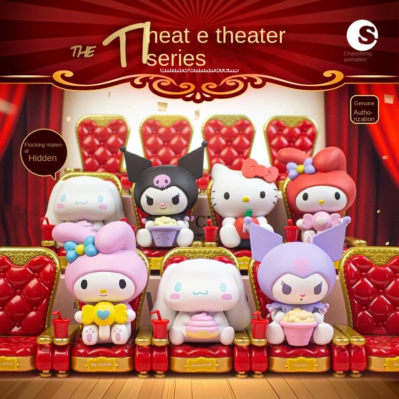 

Sanrio Theatre Series Blind Box Trendy Toy Gift Doll Ornament Figure Blind Box surprise box toy blind bag blind box toys