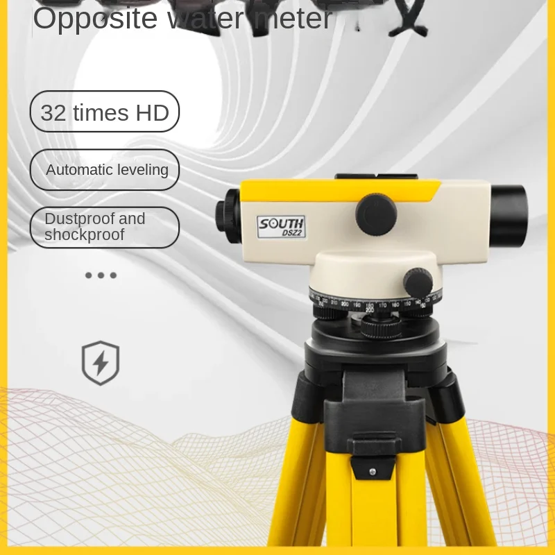 

High precision engineering survey with South Dumpy level imported from Germany and Japan 32 times high precision automatic