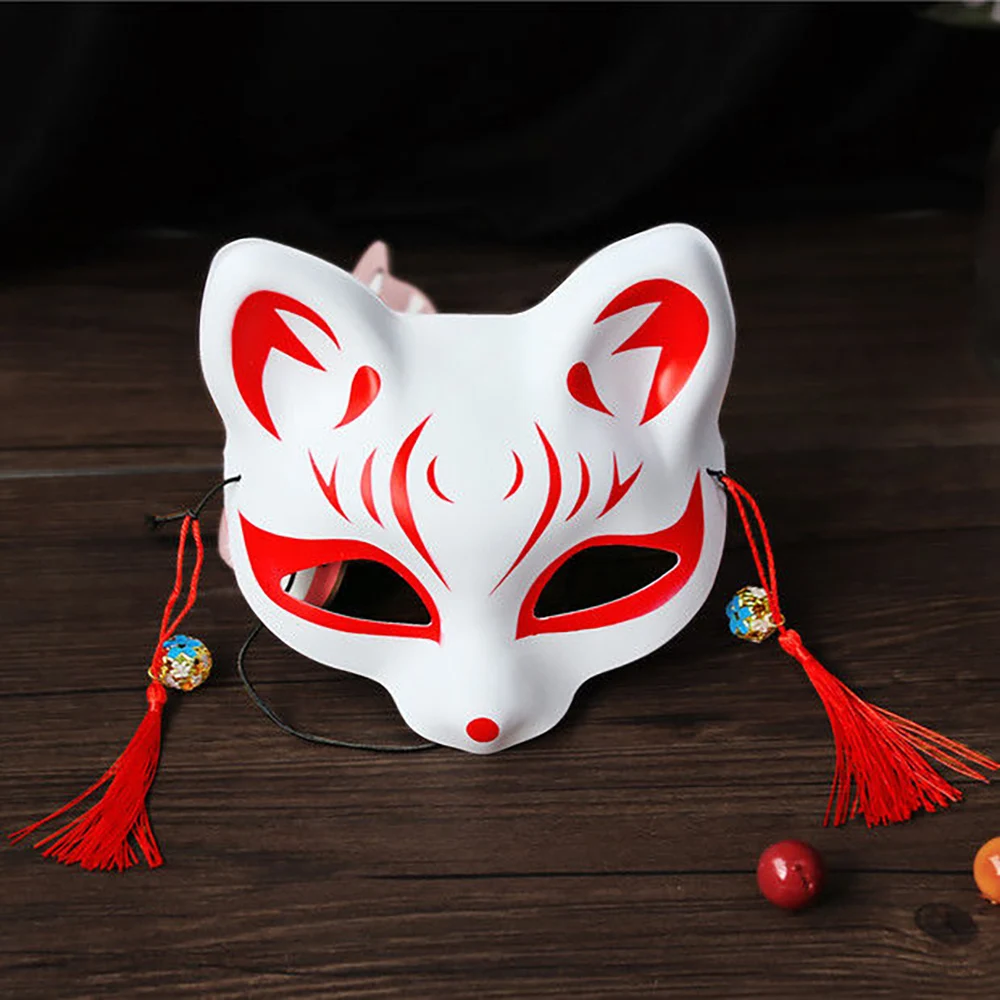 

Little fox mask cat mask Yin Yang Shi cat teacher cute mask fox demon cat face mask