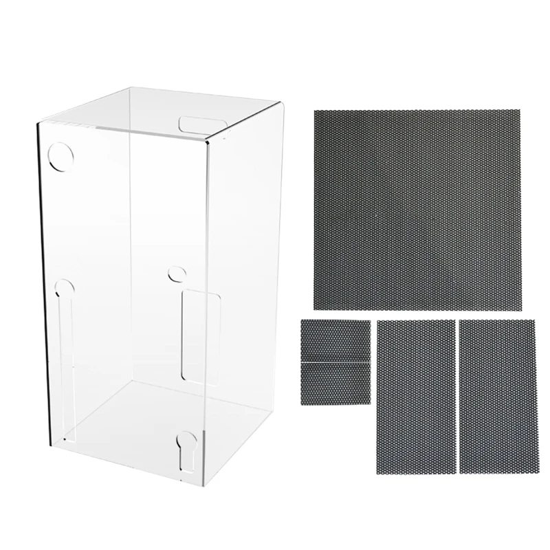 

Console Dust Cover Anti-scratch Acrylic Box Waterproof for xbox Series X