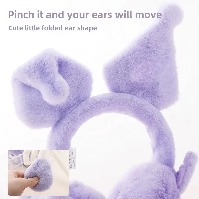 Sanrio детские милые зимние теплые наушники с героями мультфильмов креативные уши