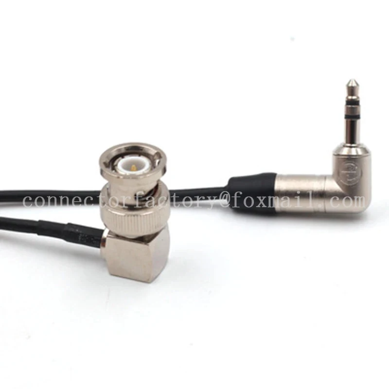 NEUTRIK 3 5 мм Mini TRS Jack TENTACLE To Elbow BNC Кабель временного кода для Canon C300/C500 Sony PDW 700/EX3/PMW 200 ARRI