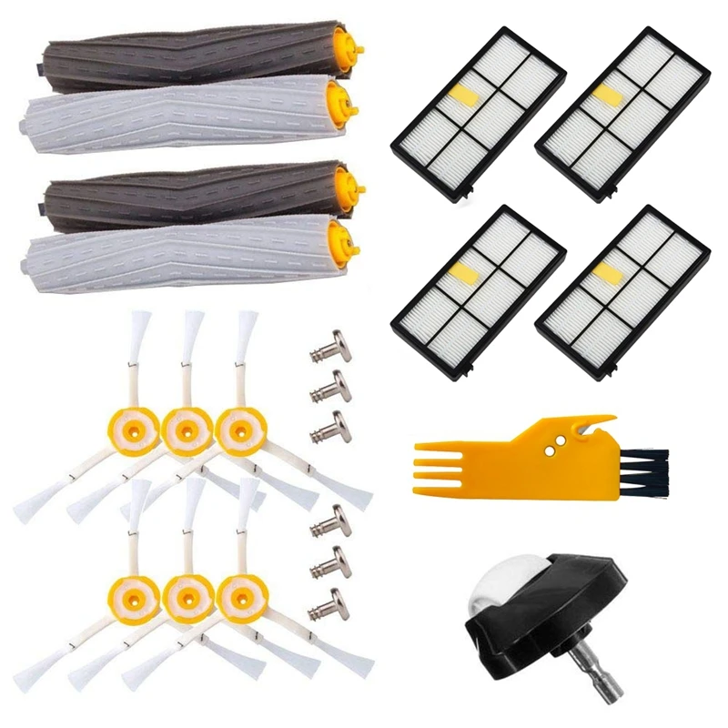 

For Irobot Roomba Parts Kits Series 800 860 865 866 870 871 880 885 886 890 900 960 966 980 - Brushes And Filters