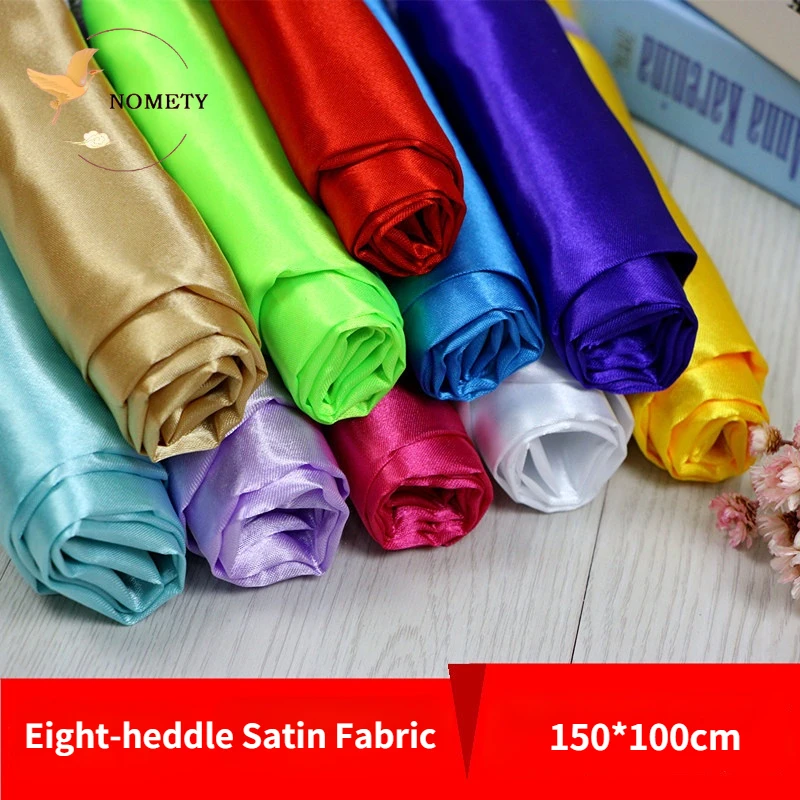 

Eight-heddle Satin Fabric Silky Charmeuse Satin For Gift Box Lining Background Cloth Handmade DIY Accessories 150*100cm