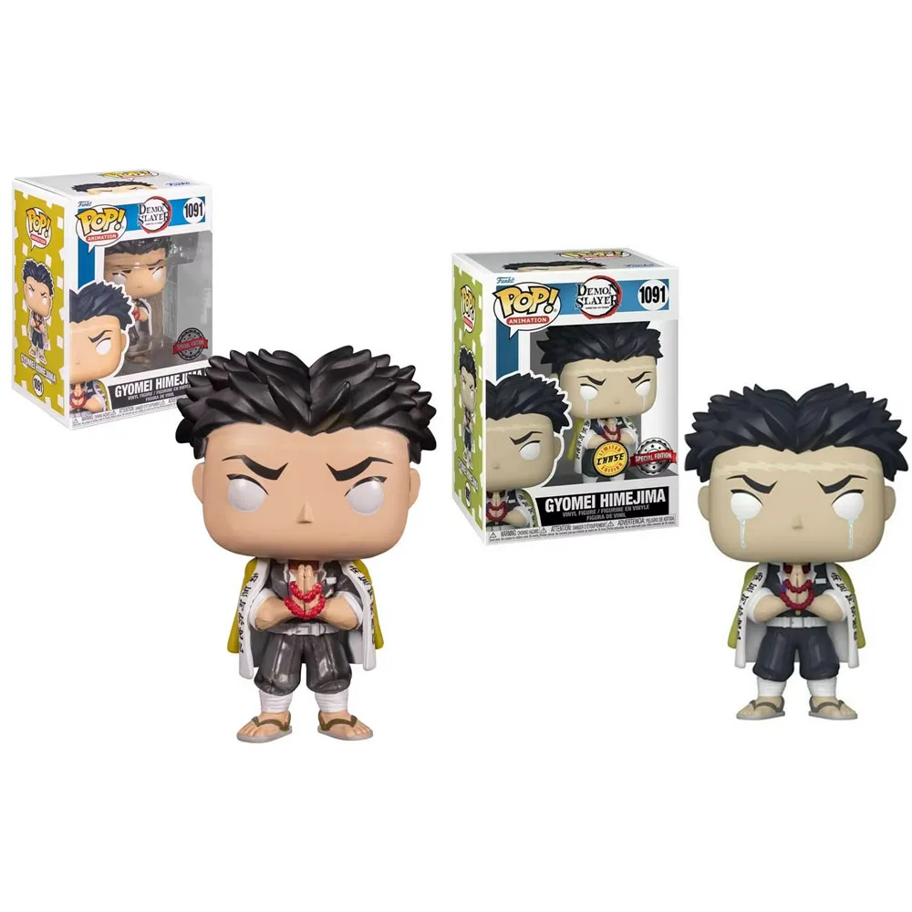 Funko Pop Animation Demon Slayer Gyomei Himejima # 1091 виниловые фигурки куклы игрушки подарок