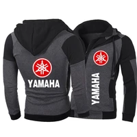 yamaha mens hoodie sweatshirt 2022 new yamaha logo print zipper hoodie pullover casual men sportswear motorcycle racing jacket