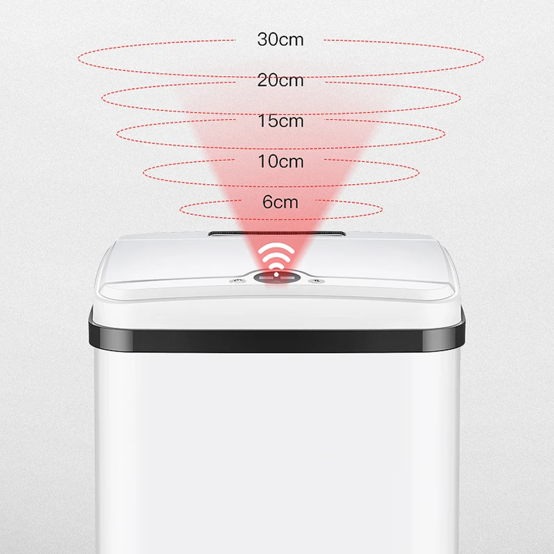 Умная мусорная корзина с зарядкой от энергии умная автоматической индукцией для
