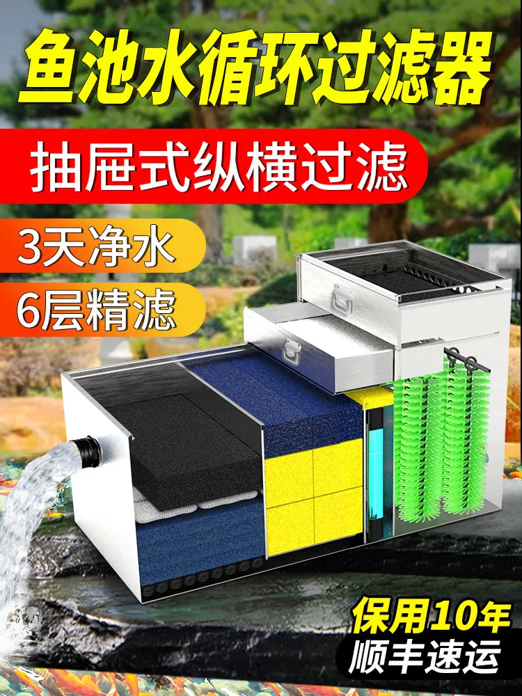 Система фильтрации для разведения рыб в пруду система циркуляции воды наружное