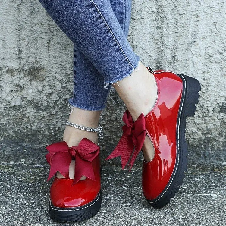 

2022 New Spring Autumn Fashion Bow-knot Women Flat Shoes Round Toe Single Shoes Woman Soft Sole Women Shoes Large Size 35~43