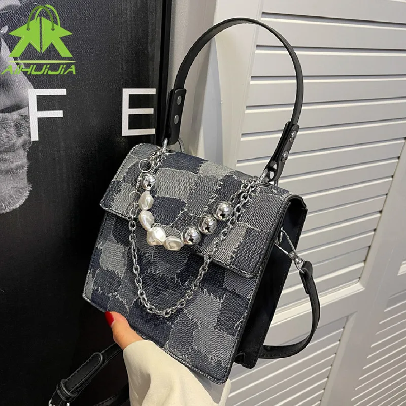 

Luxury Simple Messenger Bag 2022 New Trend Brand Shoulder Bags for Women Jacquard Crossbody Bag Female Designer Wild Handbags