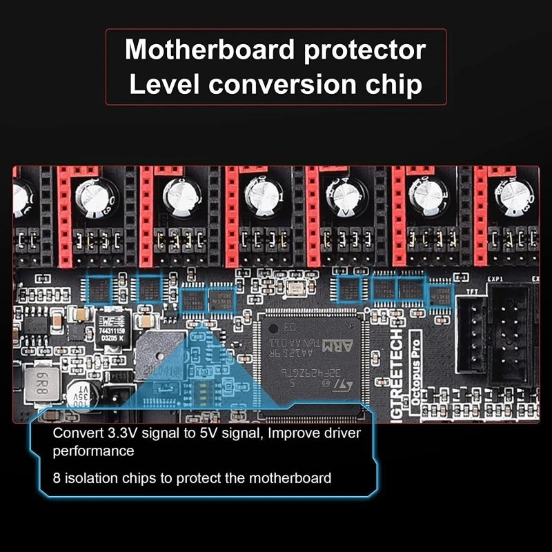 

BIGTREETECH-Octopus для материнской платы. 0 TMC2209 для Raspberry Pi