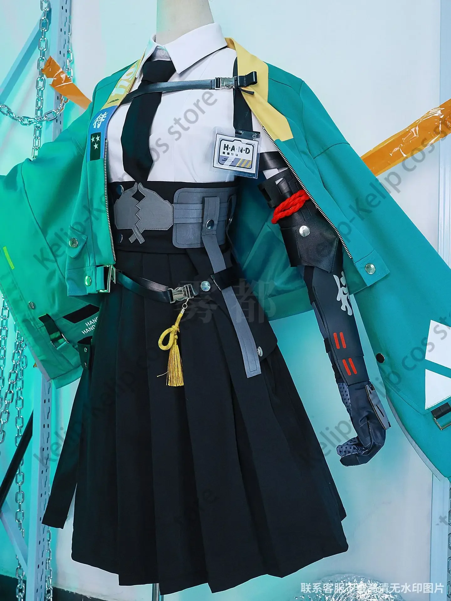 Парик Zenless униформа головные уборы Se Zone Zero Hoshimi Miyabi костюм для косплея 6 Void Hunter